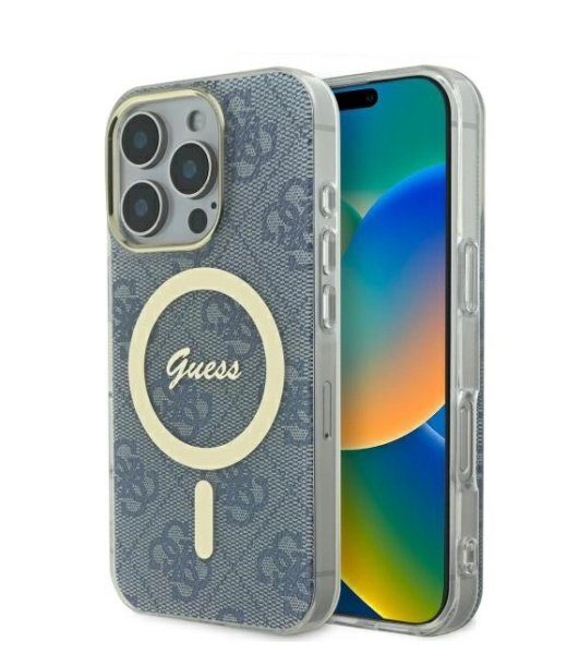 Guess IML 4G MagSafe Tagumise Korpuse Apple iPhone 16 Pro Max jaoks