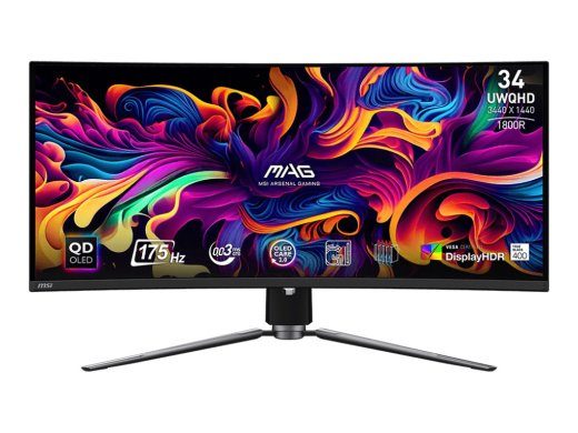 MSI MAG 341CQPDE QD-OLED 34 3440 x 1440 (UltraWide) 175Hz Monitor
