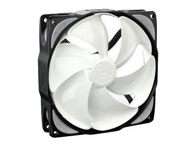 Noiseblocker NB-eLoop B12-3 120mm ventilaator 1-pakk must hall valge