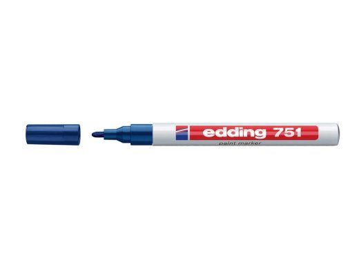 edding 751 maalimärker Blue