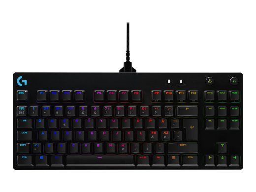 Logitech G Pro mehhaaniline mänguklaviatuur mehhaaniline RGB kaabel Pan Nordic