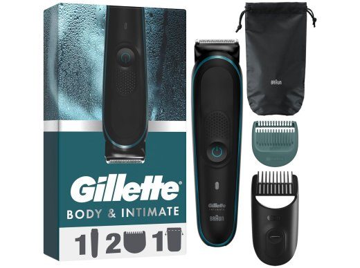 Gillette I5 kūno ir intymių zonų kirpimo mašinėlė