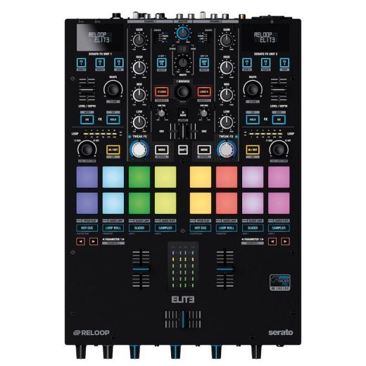 Reloop Elite – professionaalne DVS segamise segamisplokk Serato DJ Pro jaoks