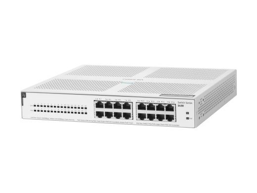 HPE Aruba Instant On 1430 16G Class4 124W 16-Port Gigabit PoE Lüliti