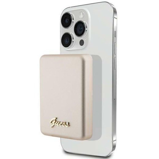 Guess Induktsiooniga Powerbank 15W GUPBM5ALGSGD 5000mAh / kuldne