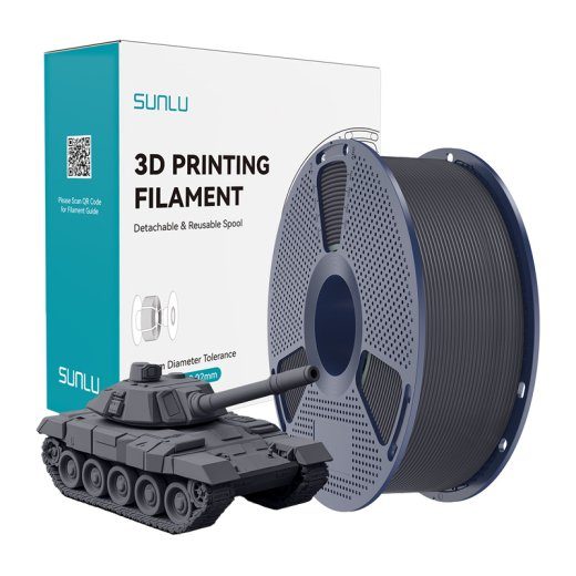 Sunlu PLA+ kiire filament hall