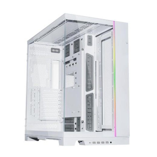 Case LIAN LI ATX/micro ATX/Mini-ITX/EATX White Tower PC G99.O11DEXL-W.00
