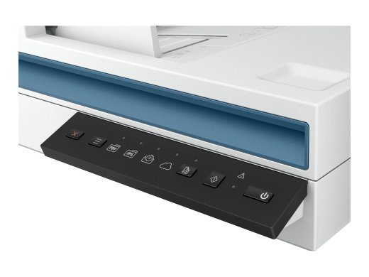 HP Scanjet Pro 2600 f1 Dokumentų skeneris CMOS CIS Duplex A4 1200dpix1200dpi 25ppm mono 25ppm spalvotas ADF 60lapų 1500skenuojamų USB