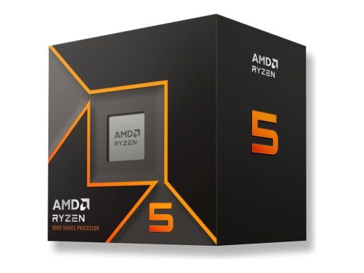AMD Ryzen 5 9600 5.2GHz AM5 6C/12T 65W 38MB procesorius su Wraith Stealth aušintuvu dėžutėje