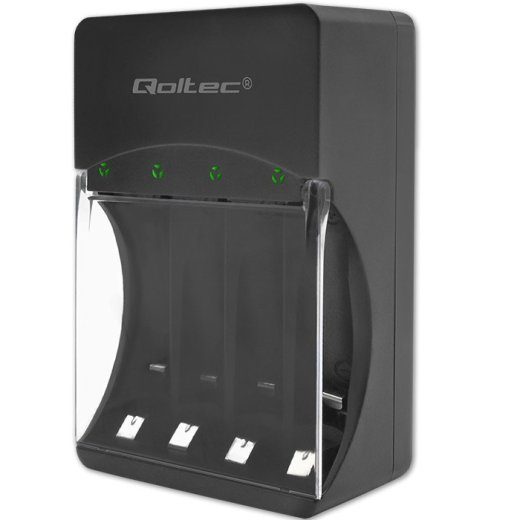 Qoltec 50653 Ni-MH R03/AAA R6/AA akulaadija