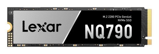 SSD LEXAR NQ790 4TB Külmik M.2 PCIe Gen4 NVMe Kirjutamise kiirus 6000 MBytes/sec Lugemise kiirus 7000 MBytes/sec MTBF 150000 tundi
