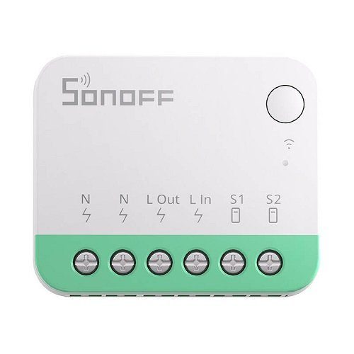 SONOFF MINIR4M 1-kanaliline WiFi nutilüliti AC releed 100–240V / 10A