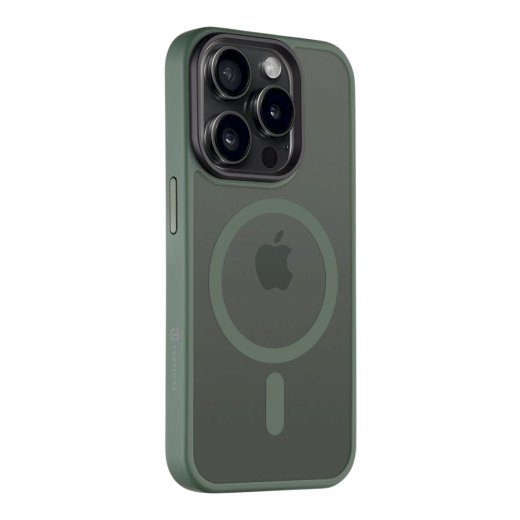 Taktinis MagForce Hyperstealth dėklas iPhone 15 Pro / miško žalia