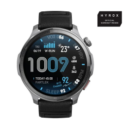 Amazfit Balance 2 XT viedpulkstenis ar 3.81 cm (1.5 collu) AMOLED displeju, 480 x 480 pikseļi, melns, GPS, Wi-Fi