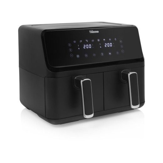 Tristar Topeltkorviga õhufryer FR-9026 Võimsus 2700 W Mahutavus 8 L Must