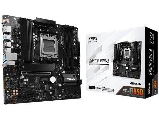 Asrock B850M PRO-A Micro ATX AM5 pesa emaplaat