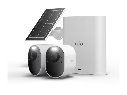 Arlo Ultra 3 2-kaameraga komplekt + päikesepaneel võrgu turvakaamera väljas 3840x2160