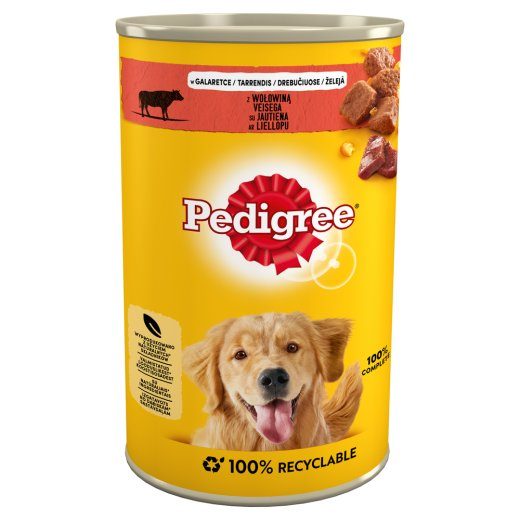 Pedigree 5900951015854 koerade niisketoit Veis Täiskasvanud 1.2 kg