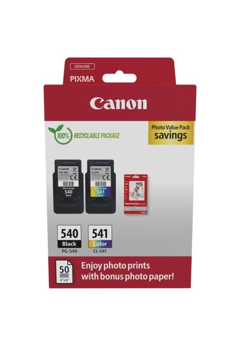Canon 5225B013 tintpatruun 2 tk Originaal Must, Tsüaan, Magenta, Kollane