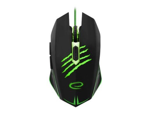 Esperanza MX209 CLAW optinis kabelis juoda žalia