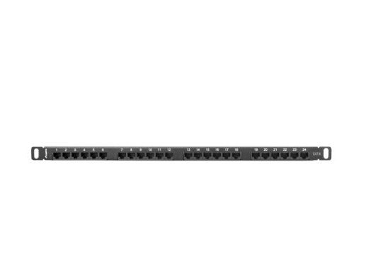 Lanberg PPU6-0024-B lülitusplaat 0.5U