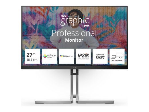 AOC Q27U3CV 27 IPS 2560 x 1440 (2K) HDMI DisplayPort USB-C 75Hz Ankorgaad