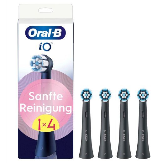 Oral-B 194631 Hammasteharjapead 4-komplekt Must