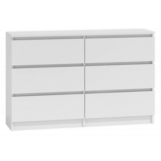 Topeshop M6 120 BIEL 2X3 dresser