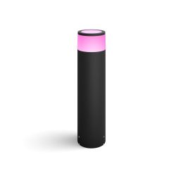 Philips Hue WCA Calla Outdoor Large Bollard, Black 8 W 2000-6500 Hue White Colour Ambiance