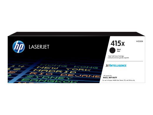 HP 415X Must Toner, 7500 Lehekülge W2030X