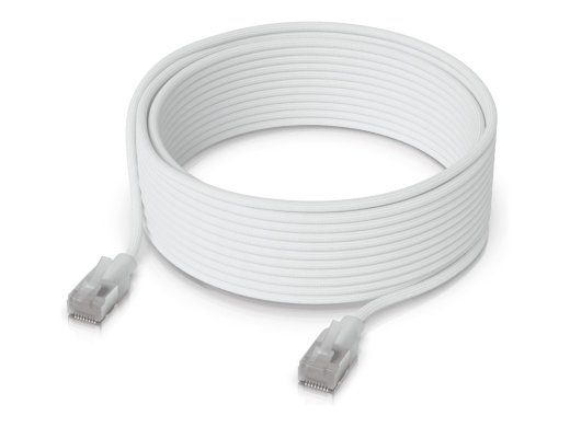 Ubiquiti UniFi CAT 6a varustatud 8m paanell kaabel valge