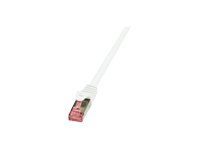 LogiLink PrimeLine CAT 6 SFTP, PiMF 3m Valge Patch Kaabel