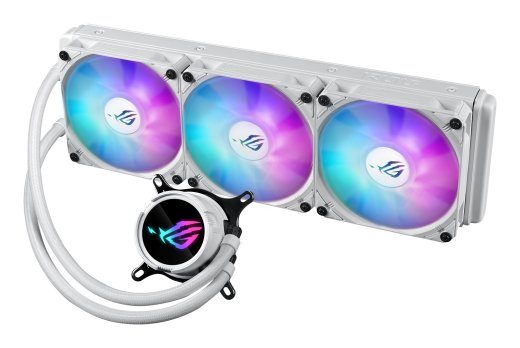 ASUS ROG Strix LC III 360 ARGB White Edition protsessori vedeljahutussüsteem 12 cm
