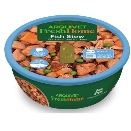ARQUIVET Fresh Home Kalapuder - märgkoeratoit - 280g