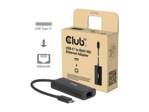 Club 3D USB-C 10Gbps Võrgukaabel