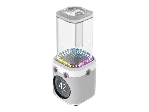 CORSAIR iCUE Link XD6 RGB ELITE LCD Pump ja Reservoir Vedeljahutussüsteemile 1-pack Valge