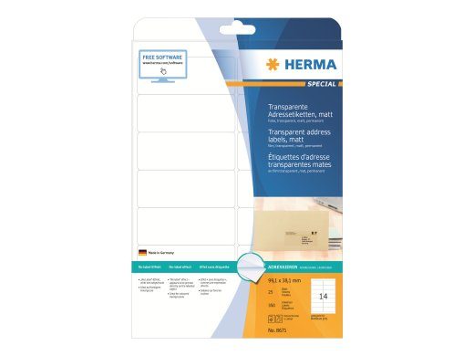 HERMA Special Address Labels 99.1 x 38.1 mm 350 Labels