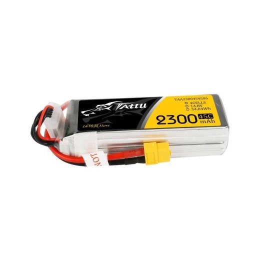 Akku Tattu 2300mAh 14,8V 75C 4S1P XT60