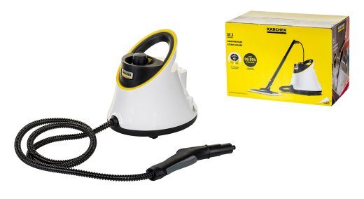 Kärcher SC 2 Deluxe 1 L 1500 W must, valge