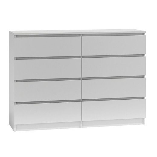 Topeshop M8 140 BIEL kommod