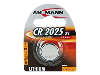 ANSMANN CR2025 nupuraku patareid