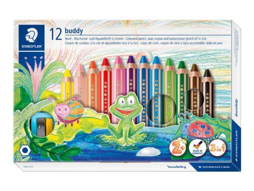 STAEDTLER buddy 3 vesivesivärvi Pliiats