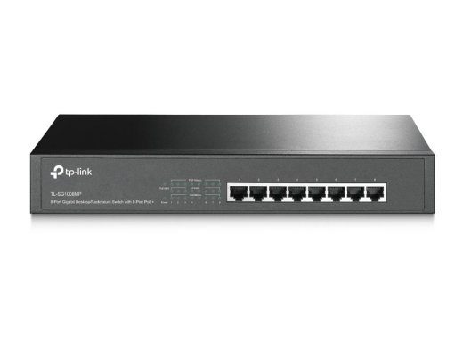 Switch TP-LINK TL-SG1008MP PoE+ ports 8