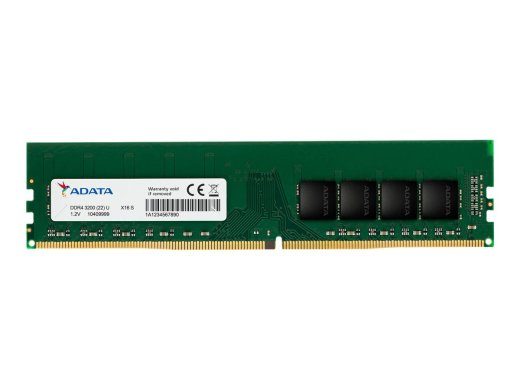 ADATA Premier Series DDR4 SDRAM 32GB CL22 Non-ECC DIMM 288-PIN