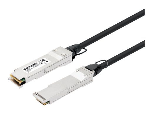 Intellinet Duplex 2m 40GBase otspistik kaabel Must