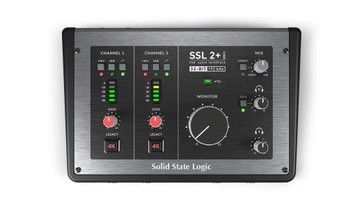 Solid State Logic SSL2+ MKII - USB-C garso sąsaja 2x2