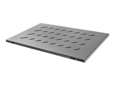Lanberg 19" fikseeritud riiul 1U/465x715mm, maksimaalne koormus kuni 120kg AK-1009-B Must