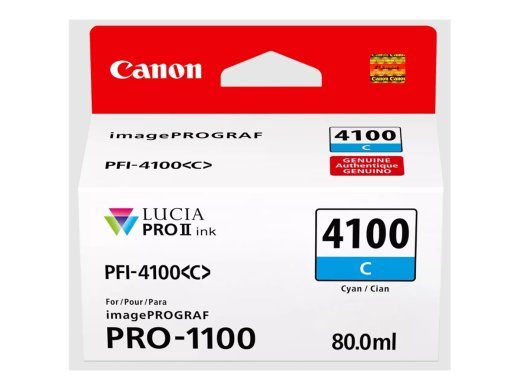Canon PFI 4100 C Tsüaan Tindipudel