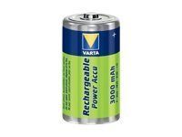 Varta Power D-type Rechargeable Batteries 3000mAh 2-pack