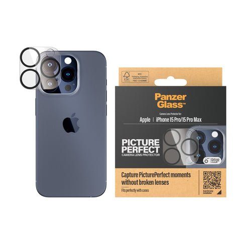 PanzerGlass PicturePerfect Apple iPhone 15 Pro/15 Pro Max jaoks - must